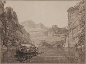 Eine Bootsfahrt auf dem Königssee bei Berchtesgaden (mit Karl Friedrich Schinkel und seiner Gattin Susanne Schinkel, geb. Berger)