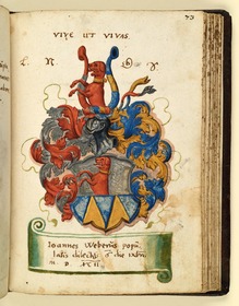 Stammbuch des Leonhard Hayder von Nürnberg: Wappen