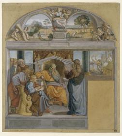 Joseph deutet die Träume des Pharao