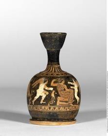 Attisch rotfigurige Bauchlekythos