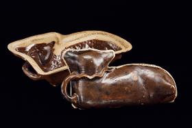 Model für ein Gebildebrot in Lammform (Osterbrot)