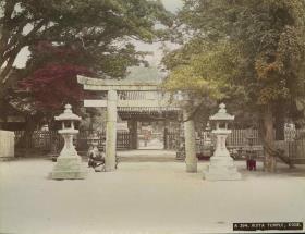 Eingang zum Ikuta-Schrein 生田神社の入口