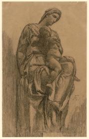 Madonna mit dem Kind (nach Michelangelo)