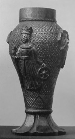Pokal mit der Heiligen Katharina und der Heiligen Barbara