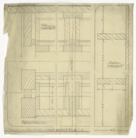 Arbeitstisch, Ausstellung München, Auftrag (Möbelentwürfe, Tische)