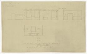 Wandansicht Adolf-Hitler-Saal, Auftrag Gauverwaltung "DAF" Hannover (Lagepläne und Gebäude)
