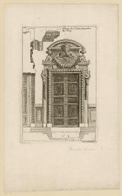 Porte de L'antichambre du Roy (Tür des Königszimmers)