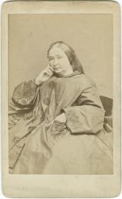 Porträt der Emilie Flygare-Carlén