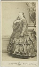 Porträt der Sängerin Marietta Alboni