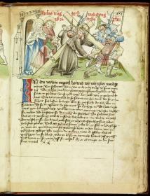 Kreuztragung. in: Speculum humanae Salvationis