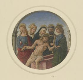 Grablegung Christi um Rund