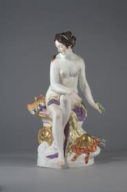 Venus mit Muschelwagen