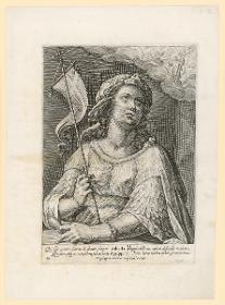 Sibylla Agrippina, Bl. 12 aus der 12-teiligen Sibyllen-Folge