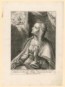 Sibylla Phrygia, Bl. 9 aus der 12-teiligen Sibyllen-Folge