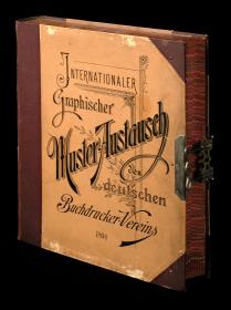 Internationaler Graphischer Muster-Austausch des deutschen Buchdrucker-Vereins.