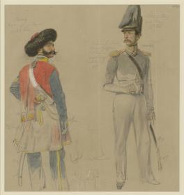 Jalowoi, Kosak und von Weiss, Garde-Leutnant der Marine