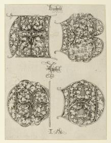 Das große Majuskel-Alphabet A B C D