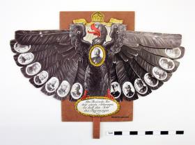 Der deutsche Aar/hat starke Schwingen/ Es helf ihm Gott/ den Sieg erringen.