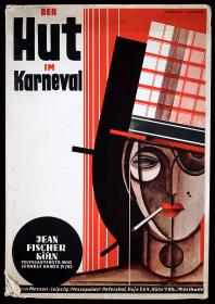 Katalog u. Preisliste: "Der Hut im Karneval," Karnevalshüte und Mützen, Hüte aller Zeiten und Länder, Mützen für Karnevalsgesellschaften (Komitee), Jean Fischer, Köln, um 1930