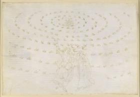 La Divina Commedia, Paradiso XXVI. Achte Sphäre (Fixsternhimmel): Johannes befragt Dante zur dritten theologischen Tugend, der Liebe; Dante erhält seine Sehkraft verstärkt zurück; Das Licht Adams erscheint