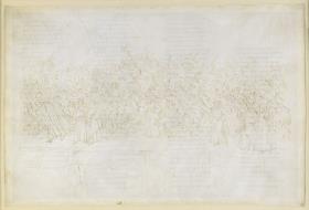 La Divina Commedia, Purgatorio XXVI. Siebter Ring des Purgatoriums: Buße der Wollüstigen; Gespräch Dantes mit Guido Guinizelli