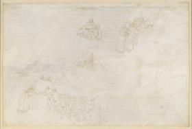 La Divina Commedia, Purgatorio IV. Vorpurgatorium: Inselring, Sockelmassiv und Mittelzone; Aufstieg und Buße der Säumigen