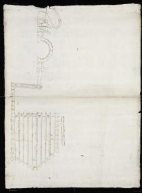Teil-Grundrisse der Trajans-Thermen