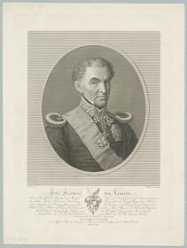 Porträt des Peter, Freiherr von Lamotte