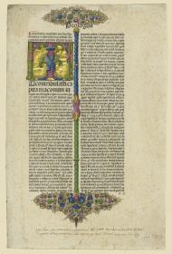 Blattseite der Predigten des Fraters Antoninus