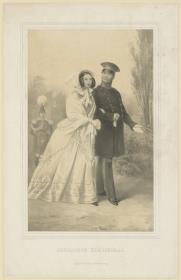 Porträt König Friedrich Wilhelm IV. von Preußen und der Elisabeth, Königin von Preußen