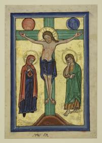 Christus am Kreuz, Rückseite Auferstehung