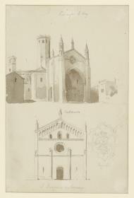 Piacenza oben, S.Domenico zu Cremona unten