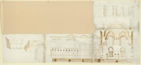 Schnitte und Details der Caracalla-Thermen