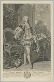 Porträt des Joachim-François-Bernard Potier, Duc de Gesvres, Marquis de Fontenay, Premier Gentilhomme de la Cham