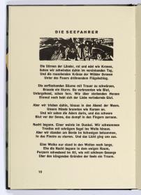 "Die Seefahrer". Georg Heym, Umbra Vitae, München 1924, S. 10.