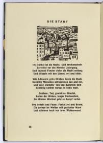 "Die Stadt". Georg Heym, Umbra Vitae, München 1924, S. 32.