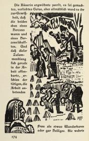 Neben der Heerstraße. Erzählungen von Jakob Bosshart. Der Festbauer - Ernte