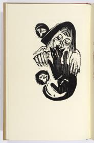 Gustav Schiefler. Das graphische Werk von Ernst Ludwig Kirchner. Band I. Frau mit Katze