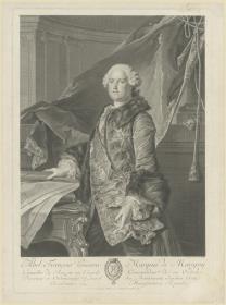 Porträt des Abel François Poisson, Marquis de Marigny
