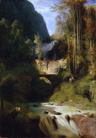 Schlucht bei Amalfi