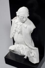 Französischer Gelehrter aus dem Tafelaufsatz für Katharina II.