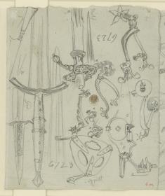 Blankwaffen, Reitsporen und Waffendetails des 16. bis 19. Jahrhunderts, Historisches Museum, Dresden