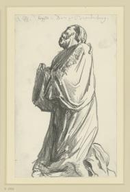 Stifterfigur in der Krypta des Doms zu Brandenburg an der Havel