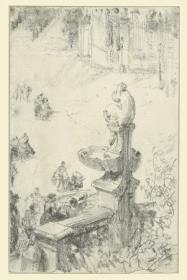 Barocker Brunnen in Dresden (?)