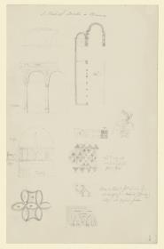 Murano, S Maria e S.Donato, Grundriß, Wandaufriß,, Architekturornamente