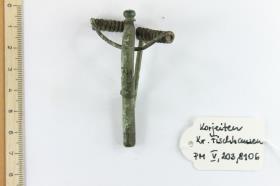 Fibel mit umgeschlagenem Fuß