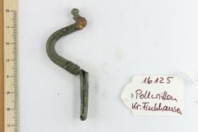 Fibel mit umgeschlagenem Fuß