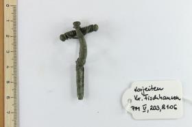 Fibel mit umgeschlagenem Fuß
