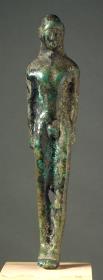 Etruskische Statuette eines nackten Jünglings