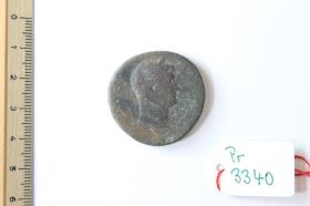Römische Bronzemünze